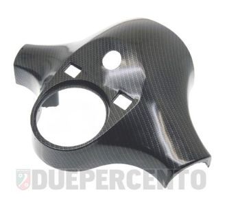 Coperchio manubrio 3 fori carbon look Vespa PX125-200/ P200E /Lusso 1°/P150S/P200E