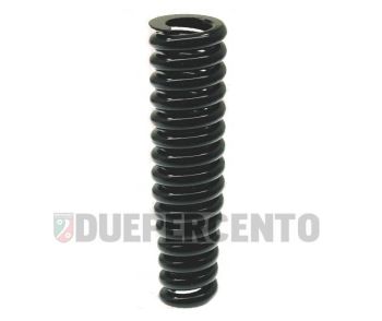 Molla piantone CARBONE HI TECH =165mm, nera, rinforzata +25% per Vespa GT/ GTR/ Super/ TS/ Sprint/ Rally