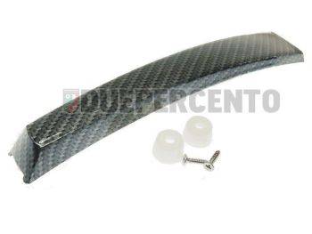 Cresta parafango alluminio carbon look tipo stretto per Vespa PX125-200/ P200E prima serie