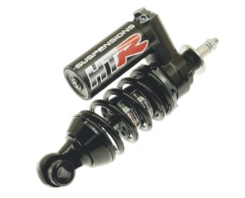 Ammortizzatore anteriore CARBONE HITECH "HTR", BLACK EDITION per Vespa 50/ 50 Special/ ET3/ Primavera