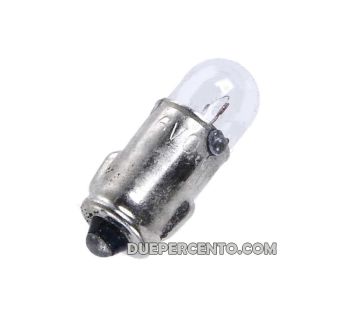 Lampadina 6V 1,2W BA7S, FLOSSER spie manubrio / illuminazione contachilometri Vespa PX/ PE/ 125 GT/ VBA/ VBB/ GL/ Sprint/ GS VS5/ 160 GS/ 180 SS