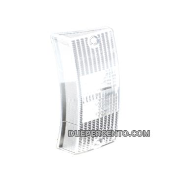 Vetro freccia SIEM anteriore destra bianco per Vespa PX125-200/ P200E/ MY/ T5