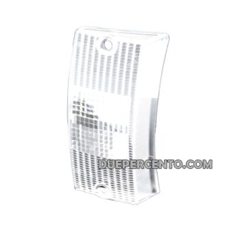 Vetro freccia SIEM anteriore sinistro bianco per Vespa PX125-200/ P200E/ MY/ T5