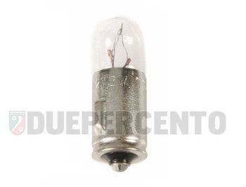 Lampadina 6V 1,2W BA7S spie manubrio / illuminazione contachilometri Vespa PX/ PE/ 125 GT/ VBA/ VBB/ GL/ Sprint/ GS VS5/ 160 GS/ 180 SS
