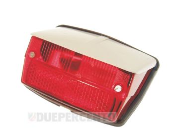 Fanale posteriore SIEM completo di guarnizione con tettuccio grigio per Vespa 50 Special
