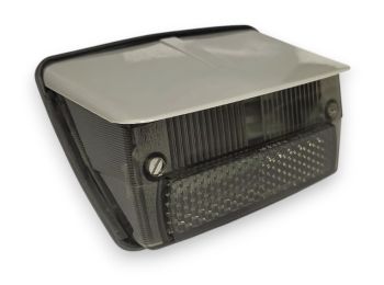 Fanale posteriore SIEM completo di guarnizione, fumè con tettuccio grigio per Vespa 50 Special/ Elestart