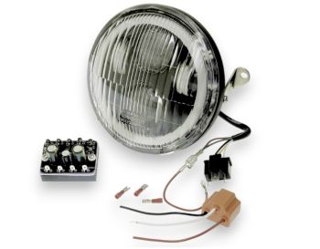 Fanale anteriore a led SIEM per Vespa PX125-200/ P200E/ GTR/ TS/ RALLY