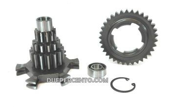 Ingranaggio multiplo 12-13-15-15 + z 34 BENELLI "drag" per Vespa PX125-200/ P200E/ '98/ MY/ '11/ T5/ Cosa