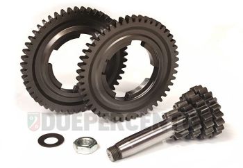 Cambio BENELLI z=10-13-16-19 con 3^ z=52 e 4^ z=49 per Vespa 50/ 50 Special/ ET3/ Primavera/ PK50-125/ ETS