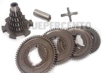Kit cambio BENELLI, Gs original, 12-58, 16-54, 20-50, 24-46 denti per Vespa 150 GS VS1/ VS2/ VS3/ VS4/ VS5
