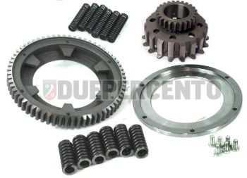 Rapporti secondari 23/64 denti dritti, BENELLI NEW Generation per frizione 8/10 molle per Vespa 125 GTR/ TS/Sprint V/ PX125-200/VNA/ VBA/ T5/ Rally