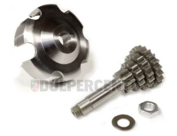 Ingranaggio multiplo BENELLI 10-14-18-21 denti, con mozzetto poligonale per Vespa 50/ 50 Special/ ET3/ Primavera/ PK50-125/ ETS