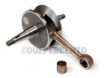 Albero motore BENELLI, aspirazione a valvola, biella rdp 126, corsa 60, spalla valvola larga 21, spalla lato volano da 97 per Vespa PX200/ P200E