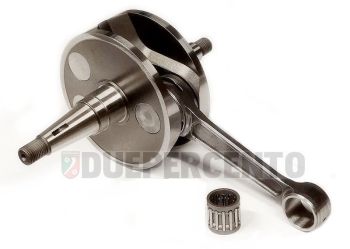 Albero motore BENELLI spalle piene Ø 100, aspirazione lamellare, biella rdp 126, corsa 62, per carter Malossi VR-One per Vespa PX200/ P200E