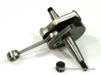 Albero motore MAZZUCCHELLI anticipato cono 19, biella 87, corsa 43, per Vespa 50/ L/ N/ R/ 50 Special