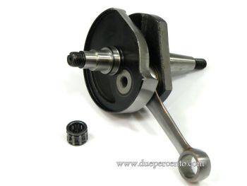 Albero motore MAZZUCCHELLI cono 19, biella 87, corsa 43, per Vespa 50/ L/ N/ R/ 50 Special