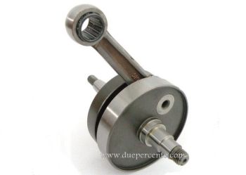 Albero motore MAZZUCCHELLI spalle piene Ø 83 - Ø 87, cono 19, biella 97, corsa 51 per Vespa 50/ 50 Special/ ET3/ Primavera/ PK50-125