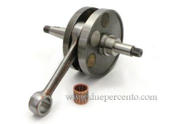 Albero motore MAZZUCCHELLI spalle piene, biella 110, corsa 57 per Vespa PX200/ P200E/ Lusso/ MY/ Cosa