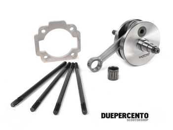 Albero motore BGM Pro Racing spalle piene Ø 87, cono 20, biella 105, corsa 51, cuscinetto da 25 per Vespa PK125 ETS/ N/ XL/ XL2