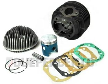 Cilindro da competizione VMC GS56, 130cc, d56, corsa 51 con testa in fusione per Vespa 50/ 50 Special/ ET3/ Primavera/ PK50-125