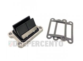 Pacco lamellare doppia cuspide VMC 74x49x39 mm per cilindro VMC RVA 100cc e collettore VMC Ø25 mm