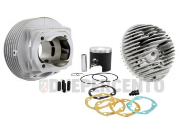 Cilindro da competizione VMC ET6, 135cc, d58, biella 97, corsa 51, pistone bifascia per Vespa 50/ 50 Special/ ET3/ Primavera/ PK50-125