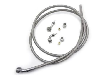 Tubo freno in treccia VMC per pompa e pinza idraulici per Vespa 50/ 50 Special/ ET3/ Primavera/ PK50-125/ S/ XL/ XL2/ ETS/ PX125-200/ P200E/ Rally180-200/ T5/ GTR/ TS/ Sprint