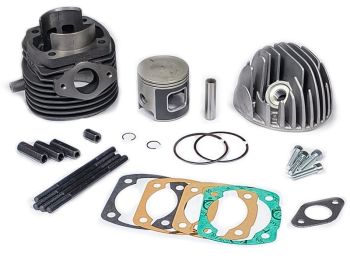 Cilindro da competizione VMC T-58, 114cc, d58, corsa 43 testa pressofusa, candela laterale, per Vespa 50/ 50 Special/ ET3/ Primavera/ PK50-125