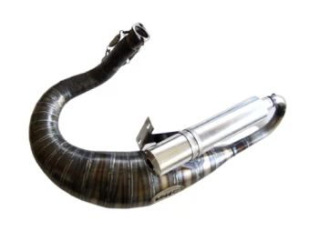 Marmitta espansione VMC Girata 52 per cilindro girato per Vespa 50/ 50 Special/ ET3/ Primavera/ PK50-125