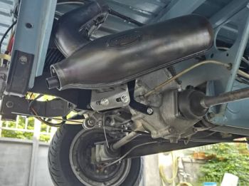 Marmitta espansione VMC SILURO SPORT per Ape 50