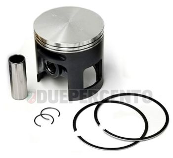 Pistone VMC per 177cc Stelvio 1.0 alluminio, d63mm (62.95), 2 segmenti, selezione 02, per Vespa PX125-150/ Lusso/ MY/ GTR/ TS/ Sprint Veloce