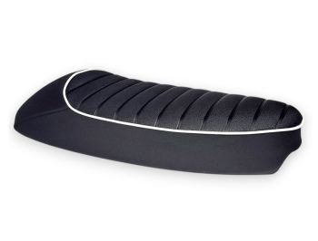 Sella sportiva ITALKAST MONOPOSTO BOMBER nera per Vespa 50/ 50 Special/ ET3/ Primavera