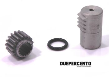 Rallino spingi disco a cremagliera CRIMAZ per carter frizione a leva lunga per Vespa 50/ 50 Special/ ET3/ Primavera/ PK50-125