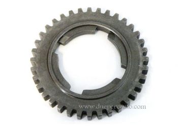 Ingranaggio 4a marcia z 36 PIAGGIO per crociera piatta, per Vespa PX125-200 1°/ P200E 1°/ 180-200 Rally 2°/PX125-200 E Lusso 2°/ Arcobaleno/ '98/ MY/ '11/ T5/ Cosa°