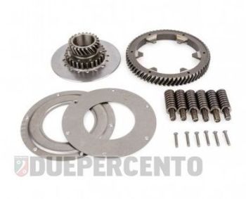 Rapporti secondari 24/65 denti elicoidali, PINASCO frizioni 7 molle per Vespa 180-200 Rally /P200E/ PX200/ Cosa 125-200/ T5