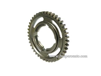 Ingranaggio 2a marcia z 40 DRT race, steel F1, crociera piatta / crociera bombata per Vespa 180-200 Rally/P125-150X 2°/PX125-150E/Lusso/P150S 2°/P200E/Lusso/'98/MY/'11/T5/Cosa