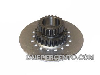Pignone frizione 7 molle z22 DRT per primaria 64 POLINI denti dritti per Vespa Largeframe