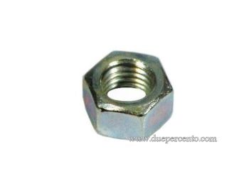 Dado M9 mm, chiave da 13 mm, a=7 mm, fissaggio perno ingranaggio multiplo per Vespa VNB/ TS/ VBA/ Super/ 160 GS/ 180 SS/ PX125-150