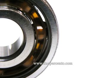 Cuscinetto a sfere 17x47x14 SKF 6303 TN9 C3 - ALBERO MOTORE LATO FRIZIONE per Vespa 50/ 50 Special/ ET3/ Primavera/ PK50-125