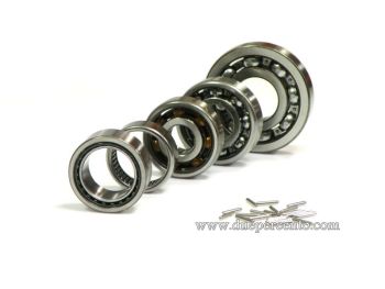 Kit cuscinetti motore DXC - SKF per Vespa PX125-200/ P200E/ MY/ Arcobaleno/ Cosa 125-150