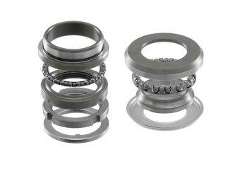 Kit cuscinetti di sterzo inferiore e superiore RMS 9 pezzi per Vespa 50/ ET3/ PK/ PX125-200/ P200E/ Rally180-200/ T5/ GTR/ TS/ 125 VM/ VN/ VNA/ 160 GS/ 180 SS