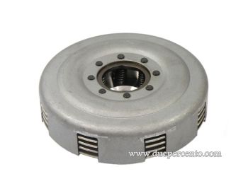Frizione 8 molle, 22 denti NEWFREN per Vespa PX125-200/ P200E/ Rally180-200/ T5/ GTR/ TS/ Sprint/ GL/ VBB/ VNB