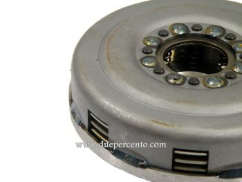 Frizione 8 molle, 21 denti, NEWFREN rinforzata per Vespa PX125-200/ P200E/ Rally180-200/ T5/ GTR/ TS/ Sprint/ GL/ VBB/ VNB