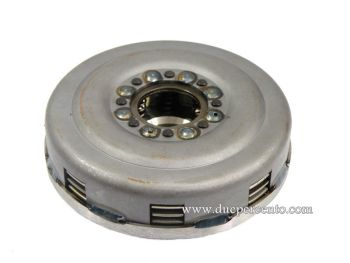 Frizione 8 molle, 22 denti, NEWFREN rinforzata per Vespa PX125-200/ P200E/ Rally180-200/ T5/ GTR/ TS/ Sprint/ GL/ VBB/ VNB