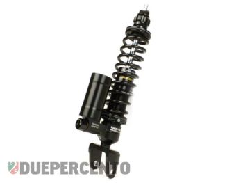 Ammortizzatore posteriore BGM PRO SC/R12 COMPETITION, nero, 330mm per Vespa 50/ 50 special/ ET3/ PX125-200/ P200E/ Rally 180-200/ T5/ GTR/ TS/ Sprint