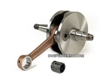 Albero motore BGM Pro Racing spalle piene Ø 87, cono 20, biella 97, corsa 51, cuscinetto da 25 per Vespa PK125 ETS/ N/ XL/ XL2