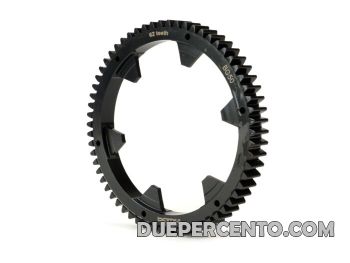 Pignone primaria 62 denti dritti BGM PRO Ø 104 mm per Vespa PX200/ P200E/Rally 200