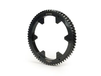Pignone primaria 64 denti elicoidali BGM PRO Ø 106 mm per Vespa PX200/ P200E/Rally 200