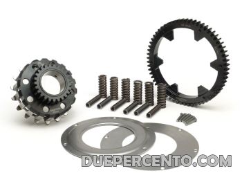 Rapporti secondari 23/63 denti dritti, BGM PRO frizioni 8 molle per Vespa 180-200 Rally /P200E/ PX200/ Cosa 125-200/ T5