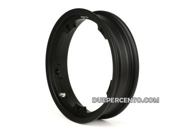 Cerchio in lega tubeless BGM PRO 2.10-10 nero per Vespa 50/ 50 special/ ET3/ PX125-200/ P200E/ Rally 180-200/ T5/ GTR/ TS/ Sprint